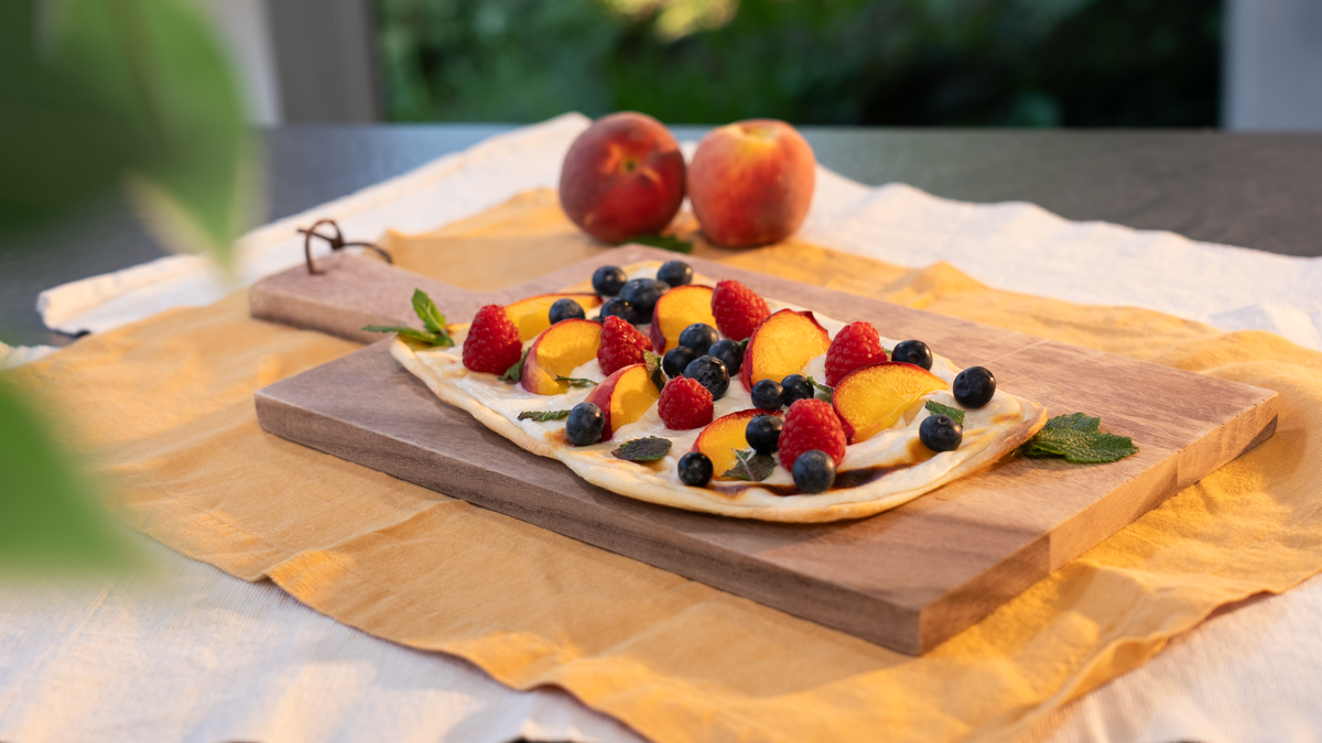 Fruchtiger Flammkuchen
