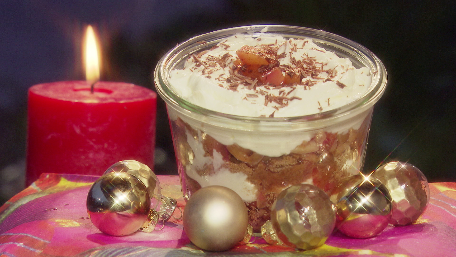 Bratapfel-Tiramisu