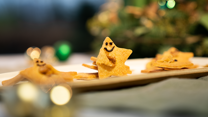 Freundliche Nikolauskekse
