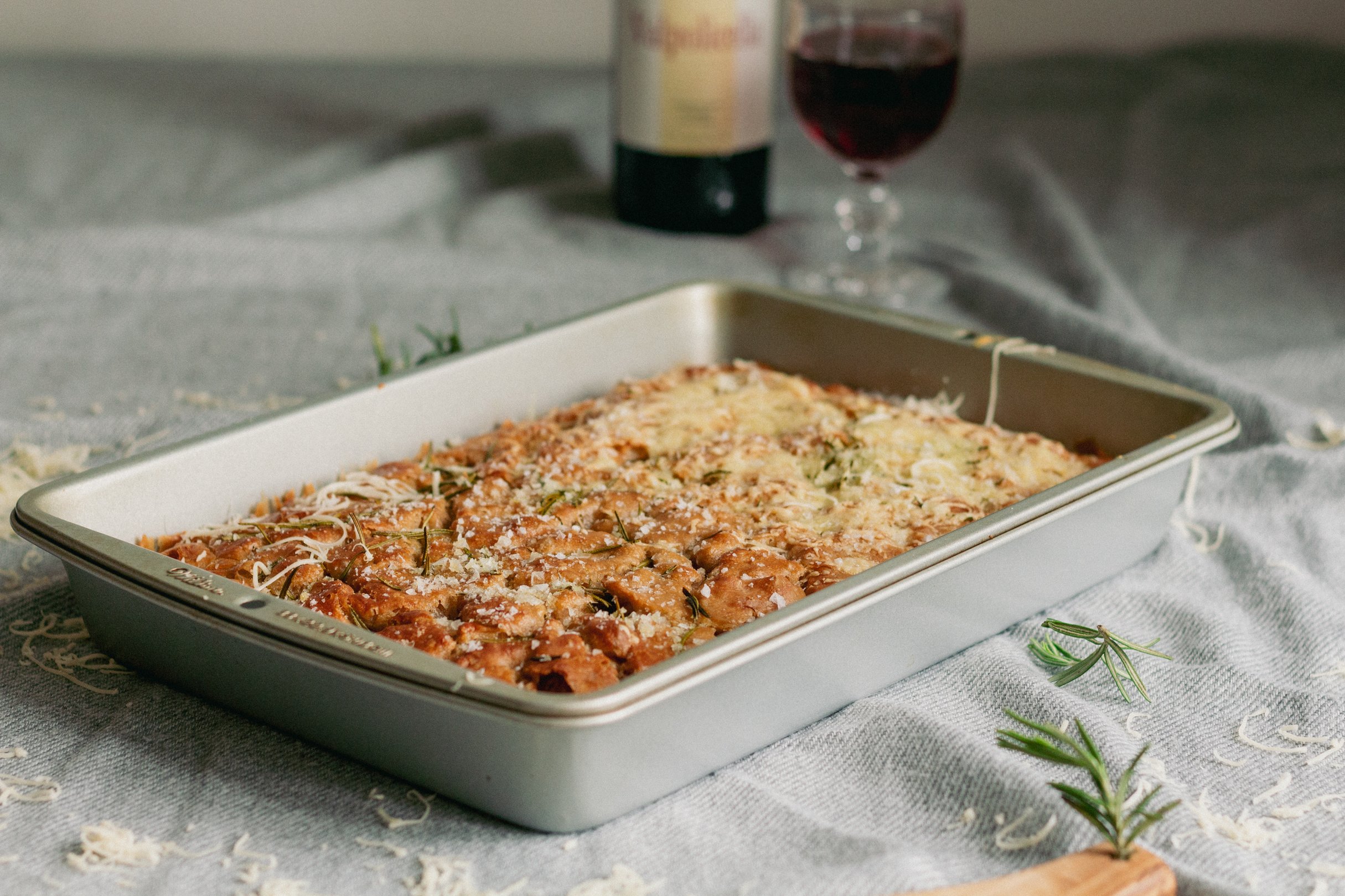 Italienische Focaccia mit Premium Original Almkoenig