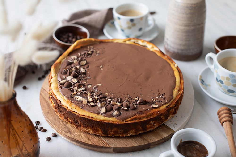 Schoko-Kaffee-Cheesecake