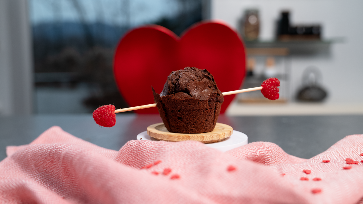 Mitten-ins-Herz-Muffin