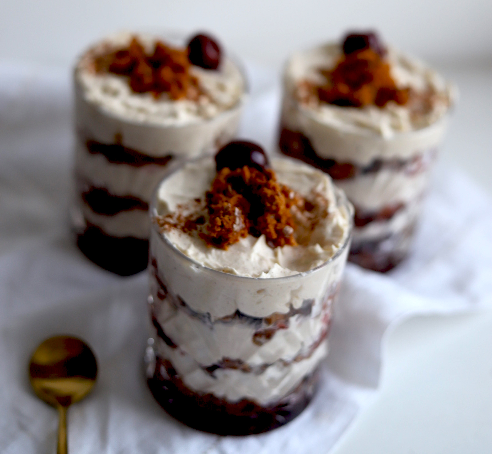 Lebkuchen-Tiramisu im Glas