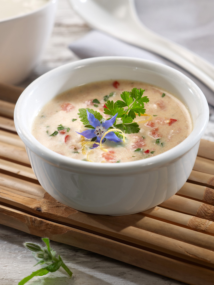 Paradeiser-Joghurt-Suppe
