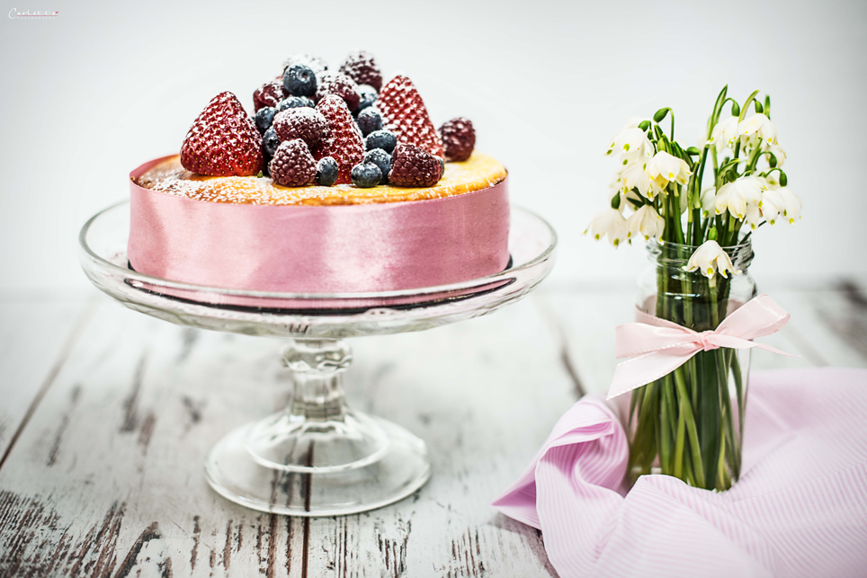 Topfen-Beeren-Torte