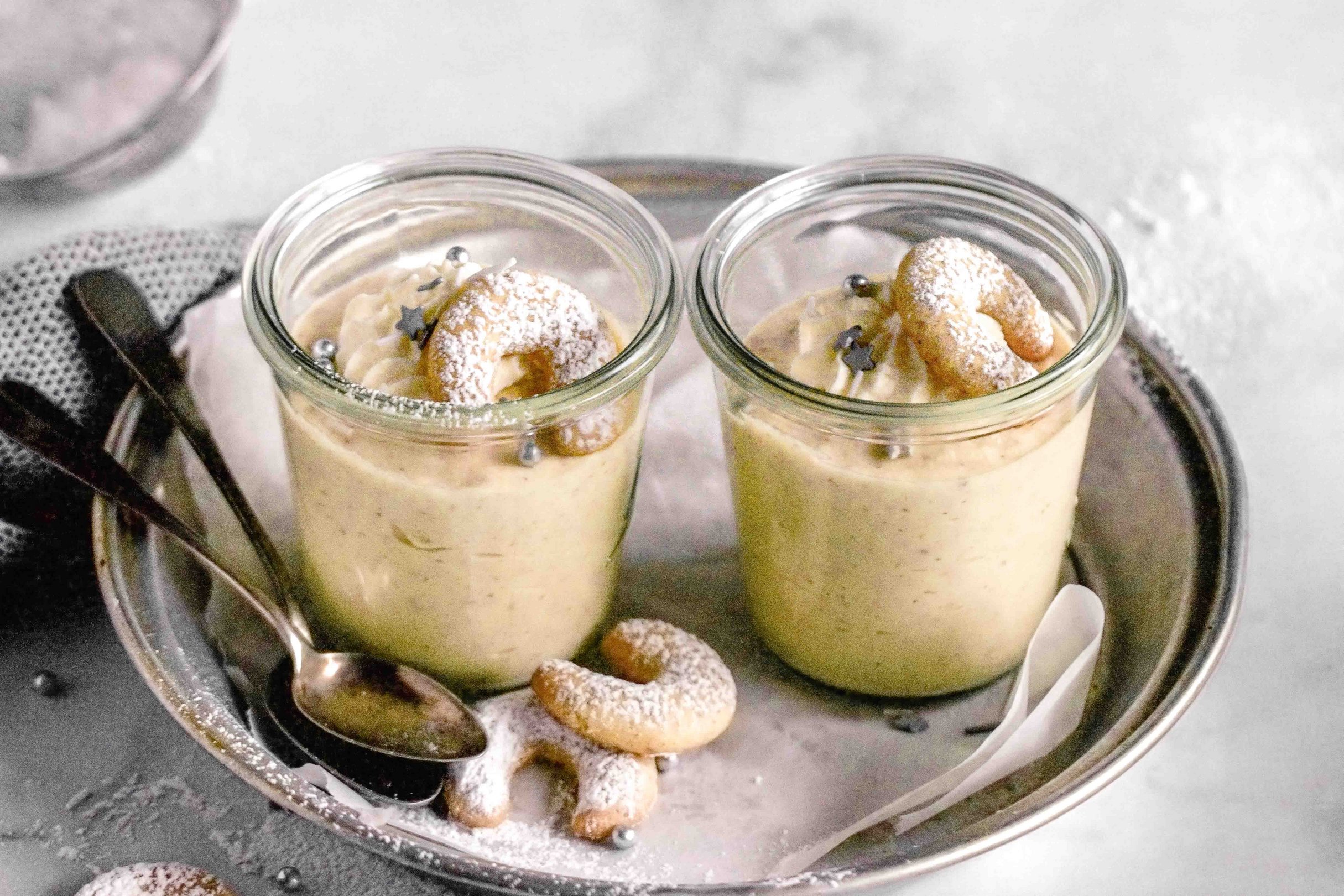 Vanillekipferl-Mousse
