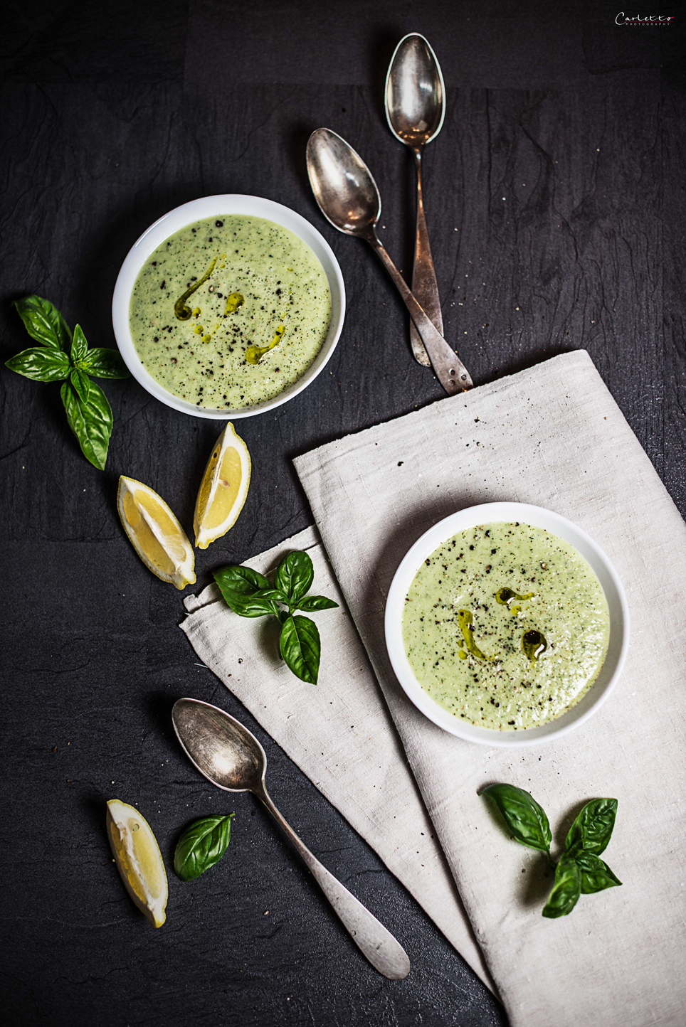 Zucchini Jogurt Suppe
