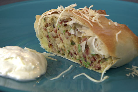 Erdäpfelstrudel