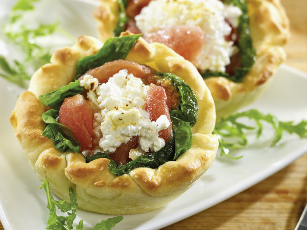 Topfen-Gemüse-Quiche
