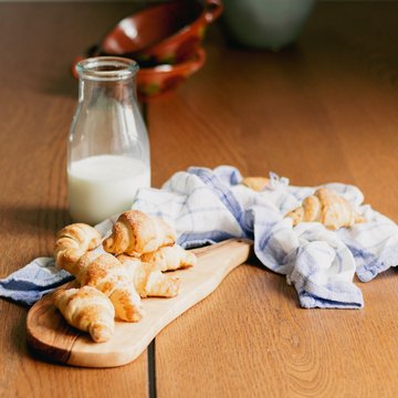 Omas Salzstangerl frisch gebacken
