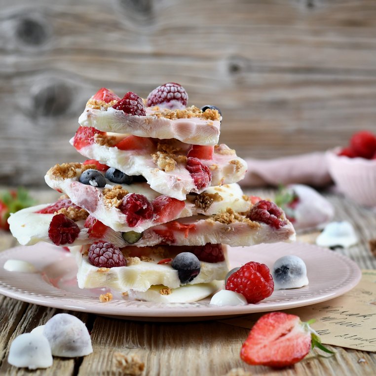 Geeistes Jogurt mit Beeren | Salzburg Milch