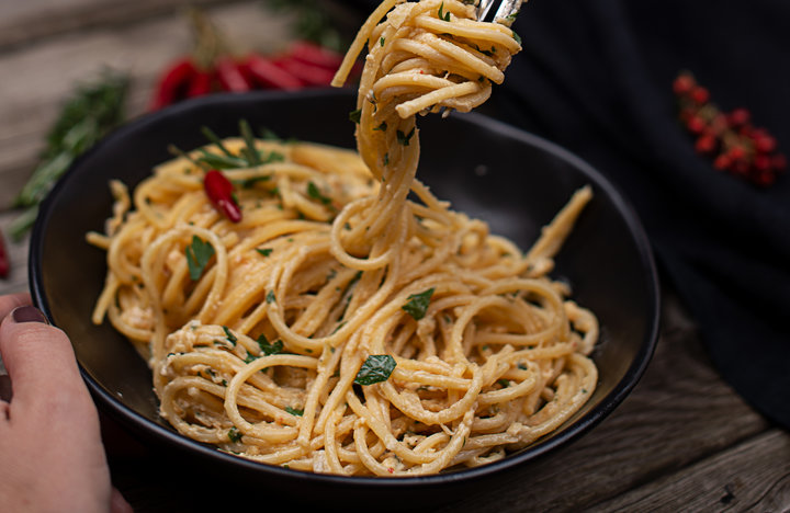 Scharfe Käse Pasta - SalzburgMilch