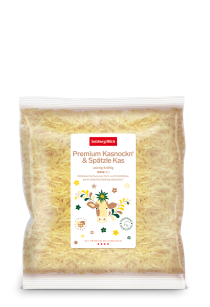 Premium Kasnockn' & Spätzle Kas von Salzburg Milch