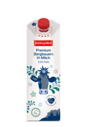 Premium Bergbauern H-Milch 3,5% Fett von Salzburg Milch, 1l