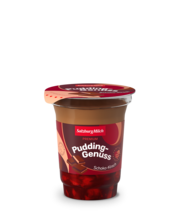 Premium Pudding-Genuss Schoko-Kirsch von Salzburg Milch, 170g