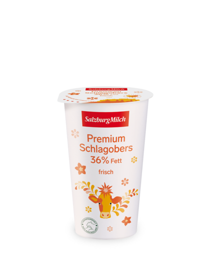 Premium Schlagobers 36% Fett von Salzburg Milch, 250g