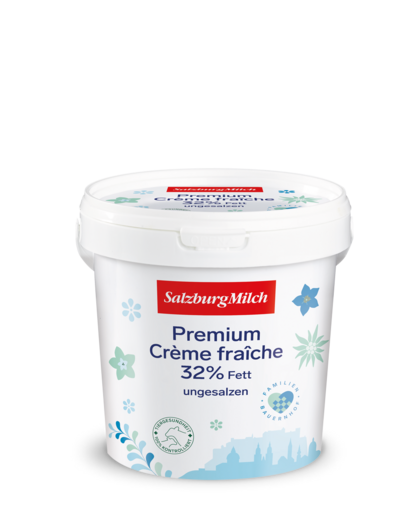 Premium Crème Fraiche 32% Fett ungesalzen von Salzburg Milch