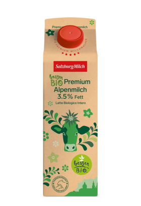 besser Bio Premium Alpenmilch 3,5% Fett von Salzburg Milch