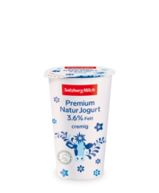 Premium Natur Jogurt 3,6% Fett von Salzburg Milch, 250g