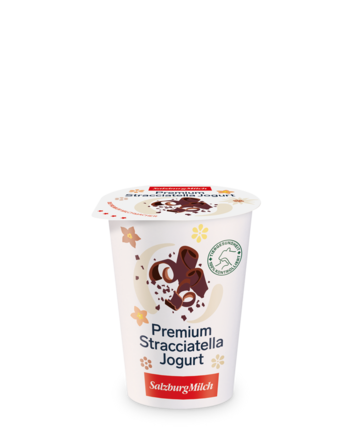 Premium Stracciatella Jogurt von Salzburg Milch